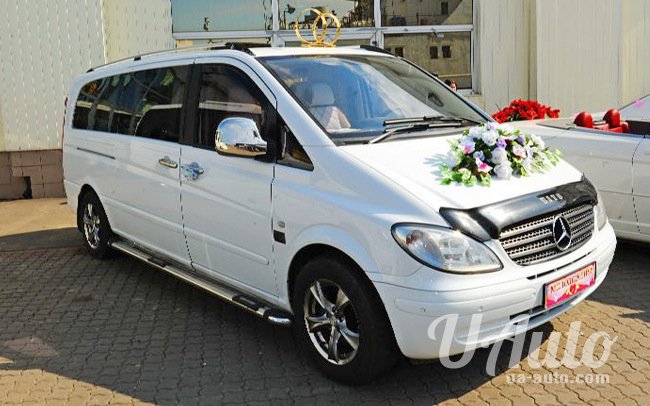 аренда авто Mercedes Vito VIP на свадьбу
