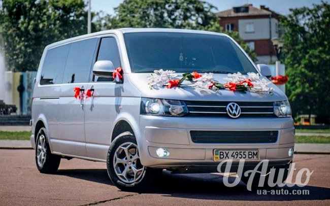 аренда авто Микроавтобус Volkswagen T5 на свадьбу