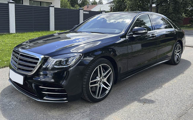 Аренда Mercedes S-Class W222 на свадьбу Чернигов