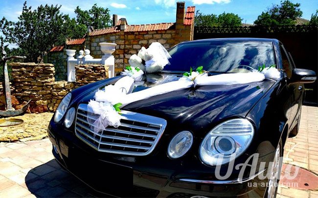 аренда авто Mercedes E-Class W211 на свадьбу