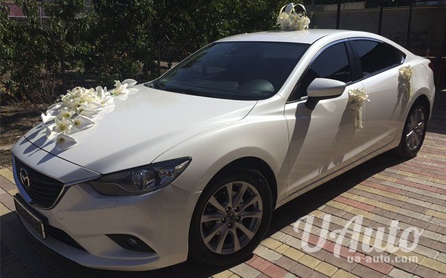 аренда авто Mazda 6 New на свадьбу