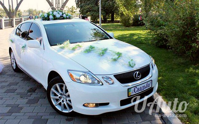аренда авто Lexus GS300 на свадьбу