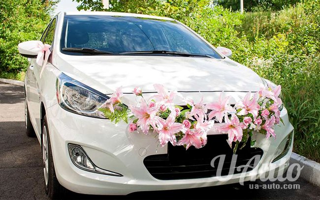 аренда авто Hyundai Accent на свадьбу