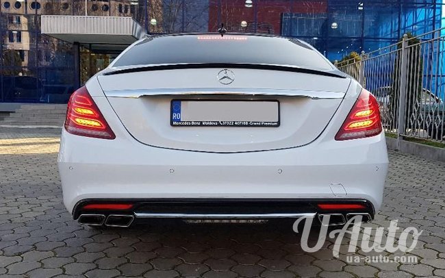 аренда авто Mercedes S-Class W222 в Киеве