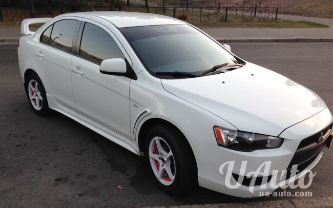 аренда авто Mitsubishi Lancer X на свадьбу