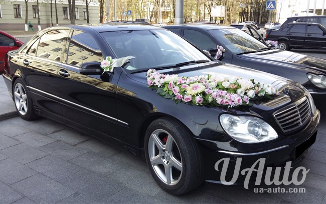 аренда авто Mercedes S-Class W220 на свадьбу