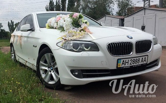 аренда авто BMW 5 на свадьбу