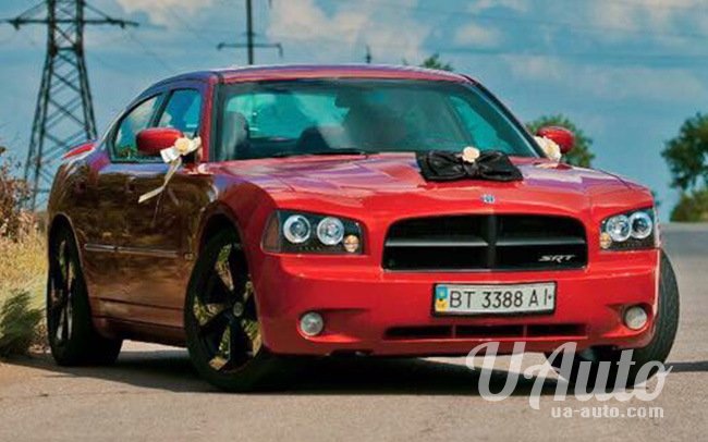 аренда авто Dodge Charger на свадьбу