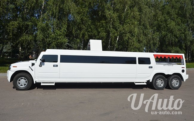 аренда авто Лимузин Mega Hummer H2 в Киеве