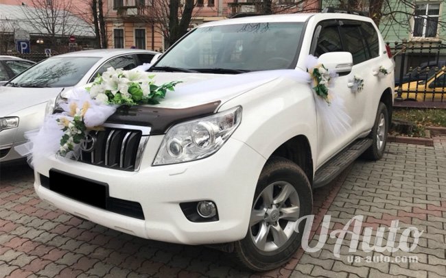 аренда авто Toyota Land Cruiser Prado 150 на свадьбу
