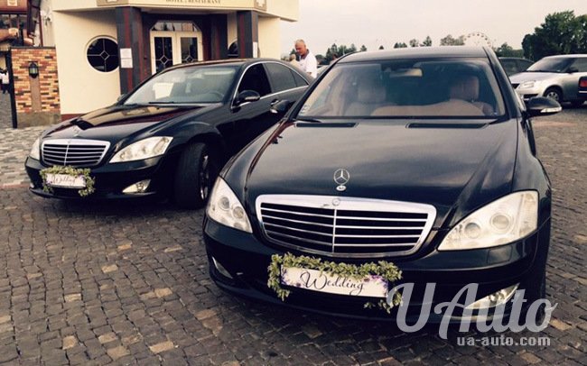 аренда авто Mercedes S-Class W221 в Киеве