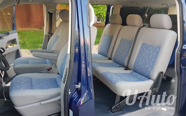 аренда авто Volkswagen Transporter T5 в Киеве