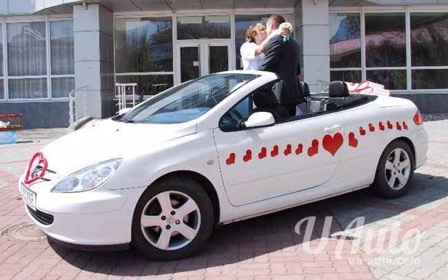 аренда авто Кабриолет Peugeot 307 в Киеве