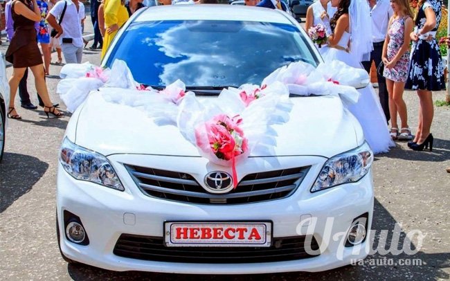 аренда авто Toyota Corolla на свадьбу