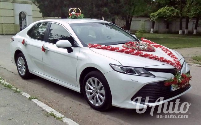 аренда авто Toyota Camry 70 на свадьбу