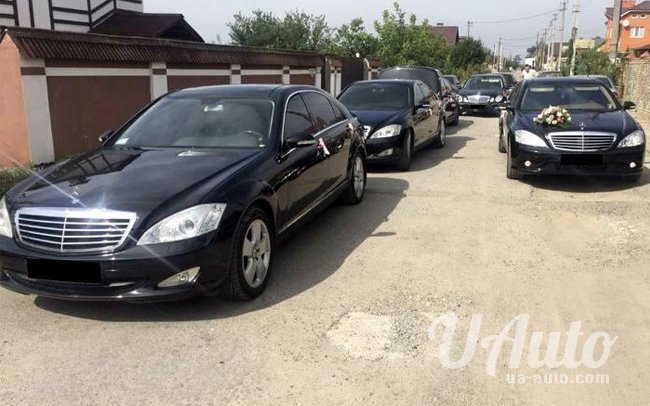 аренда авто Mercedes S-Class W221 в Киеве