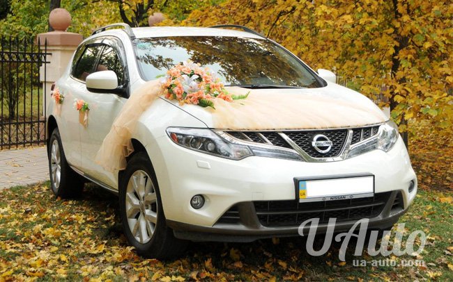 аренда авто Nissan Murano на свадьбу