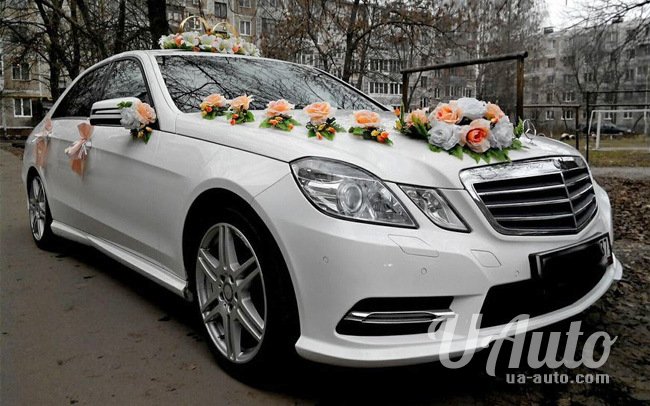 аренда авто Mercedes E-Class W212 на свадьбу
