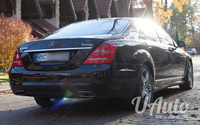 аренда авто Mercedes S-Class W221 в Киеве