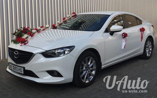 аренда авто Mazda 6 New на свадьбу