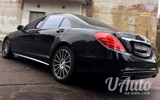 аренда авто Mercedes S-Class W222 в Киеве