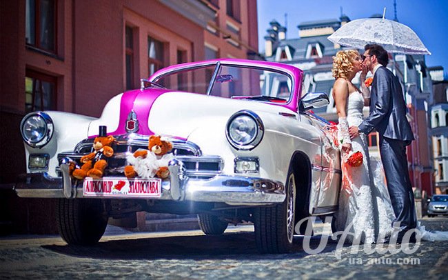 аренда авто Ретро Кабриолет ГАЗ 12 "ЗИМ" в Киеве