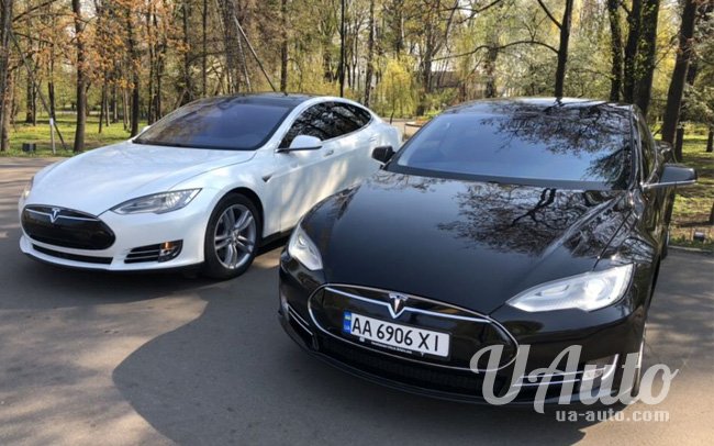 аренда авто Tesla Model S в Киеве