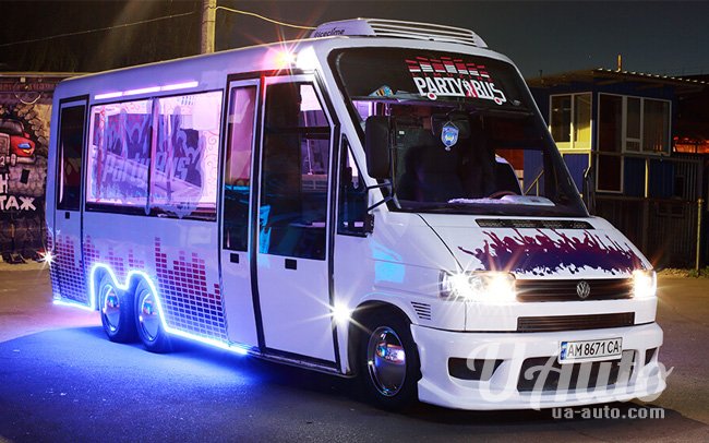 аренда авто Party Bus "Avatar" на свадьбу