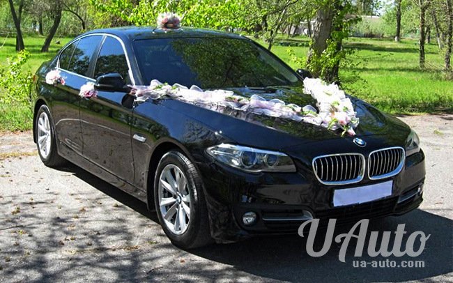 аренда авто BMW 5 F10 на свадьбу