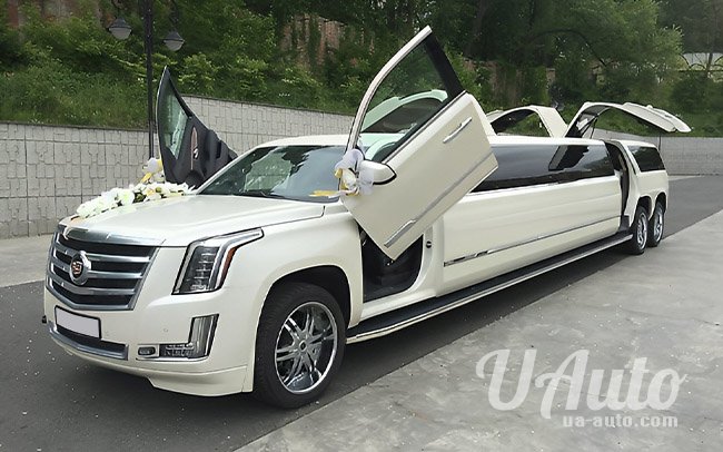 аренда авто Лимузин Cadillac Escalade на свадьбу